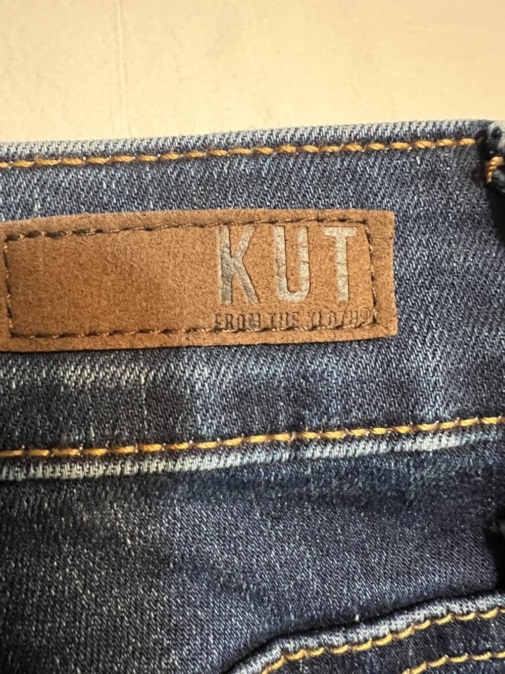 KUT From The Kloth High Rise Boyfriend Jeans Womens 4 Dark Wash Stretch Denim - Picture 3 of 12